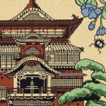 千と千尋の神隠し ランチョンマット 河の神 ジブリ 千と千尋の神隠し 訪れる神々 ランチョンマット | タオル