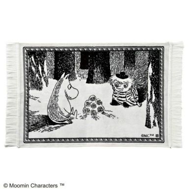 丸眞 玄関マット MOOMIN ムーミン H60×W100cm 見つめながら 1