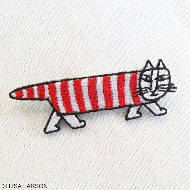 刺繍ブローチ] リサ・ラーソン マイキーブローチ | 丸眞オンラインショップ