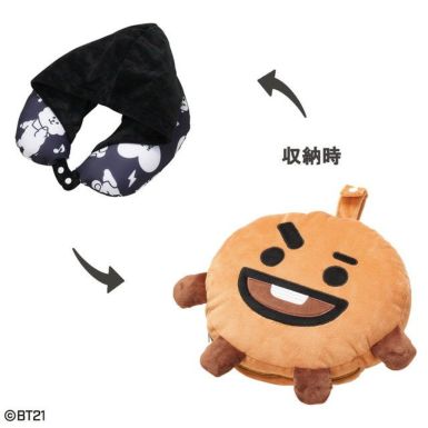 公式】SHOOKYフェイスクッション （BTS BT21 ☆ くわしい BABY