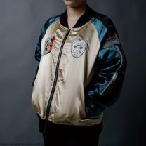 キャラジャン スカジャン(L)] 13日の金曜日 13日の金曜日「ジェイソン