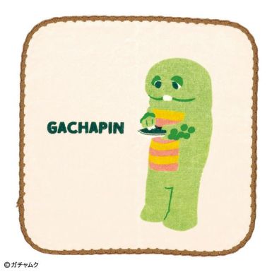 Amazon｜ガチャピン ムック フェイスタオル 2枚組× 2セット 4枚