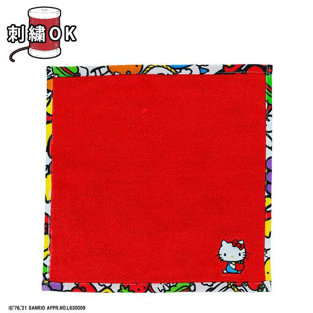 タオルハンカチ] ハローキティ ワッペンキュート | 丸眞オンラインショップ