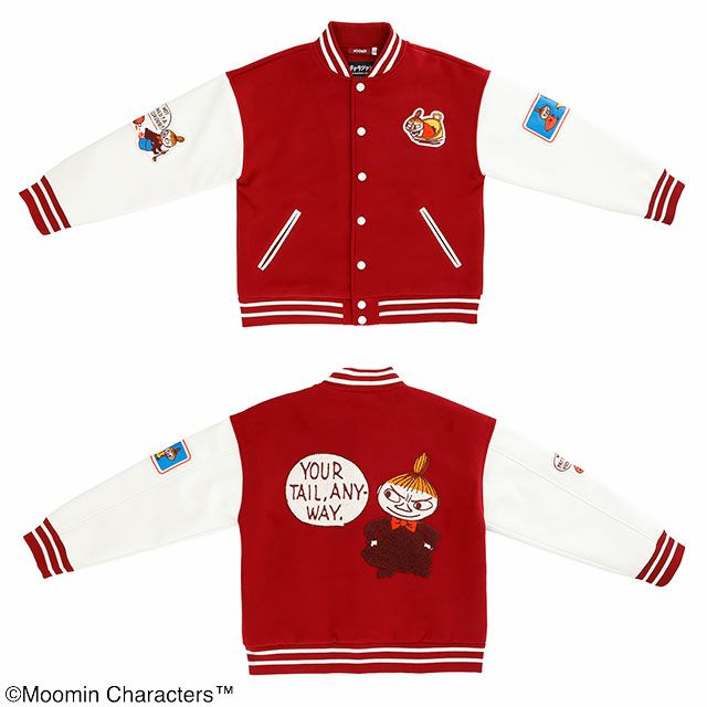 北欧ブランド MOOMIN ムーミン ワッペンリトルミイ スタジャン スタジャン(L)] ムーミン ワッペンリトルミイ | 丸眞オンライン