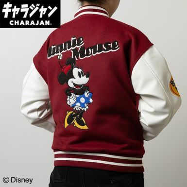 キャラジャン スカジャン(L)] ミニー レッドガール | 丸眞オンライン