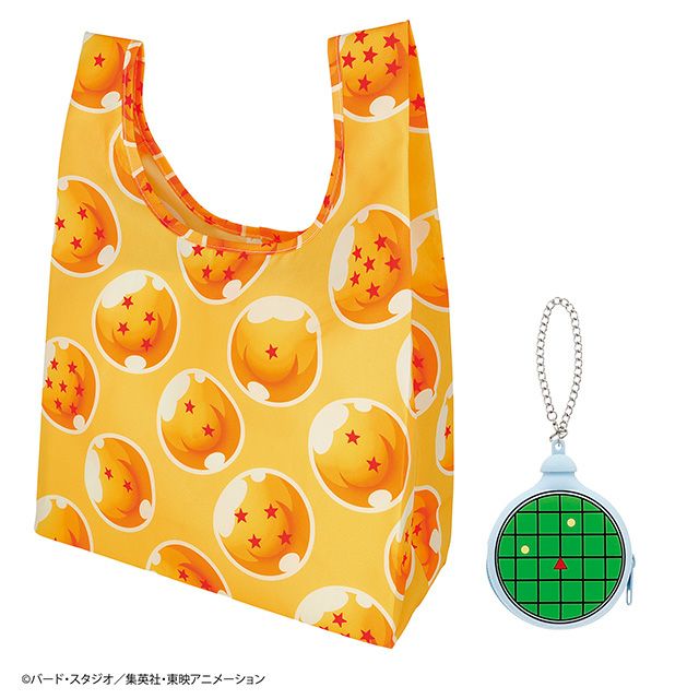 ポーチ付きエコバッグ] ドラゴンボールZ ショッピングドラゴンレーダー
