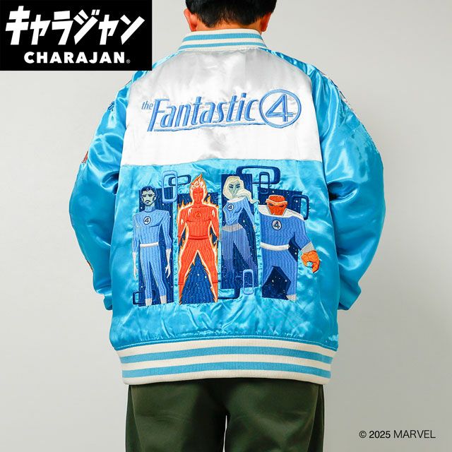 キャラジャン スカジャン(3L)] マーベル スペシャルチーム コラボ